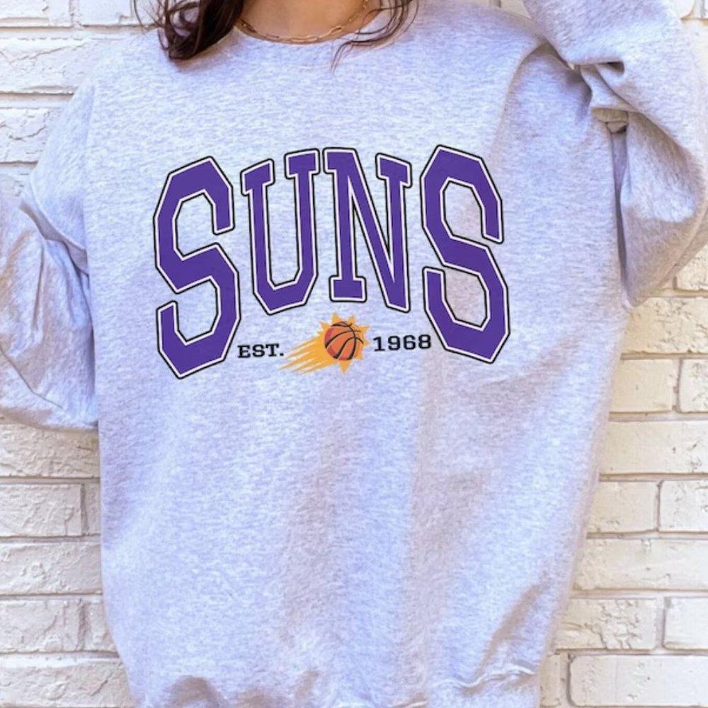Phoenix Suns Sweatshirt Vintage 1968, Phoenix Suns Sweatshirt
